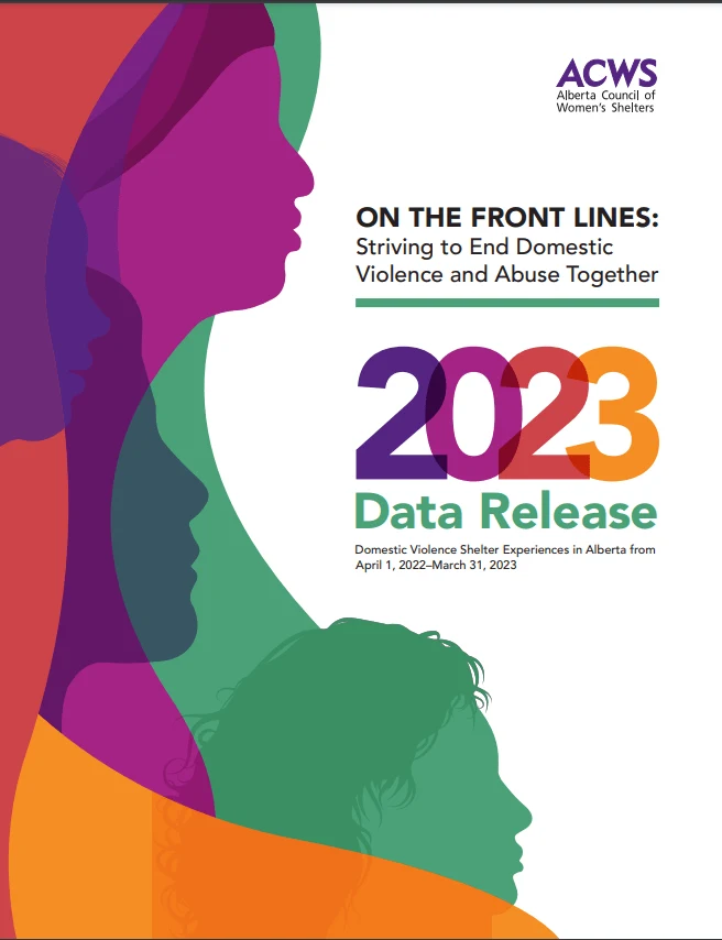 Cover of the ACWS 2023 Data Release, On the Front Lines
