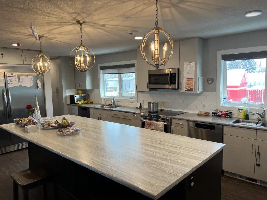 The kitchen at Jessie's House